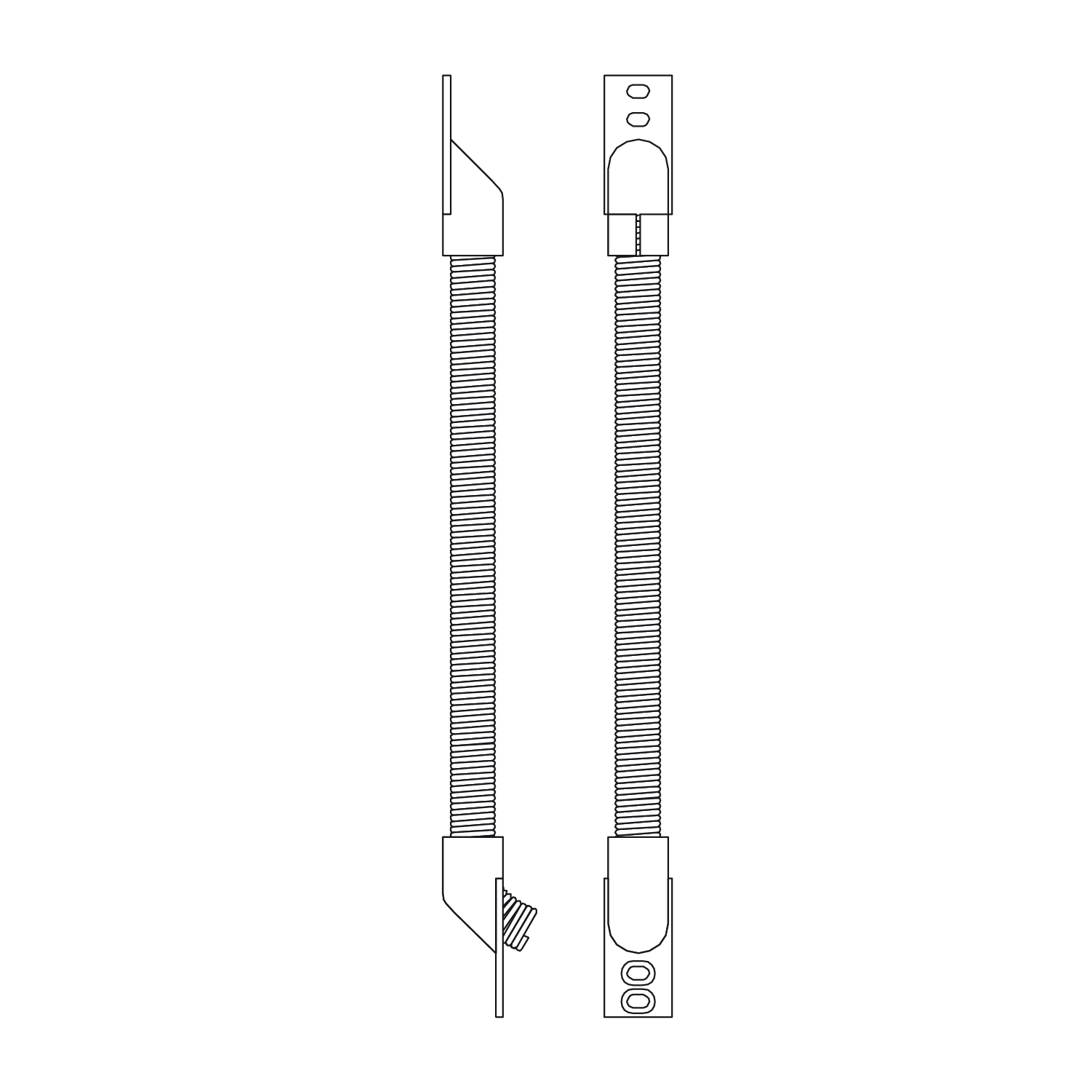 GfS Kabelspirale KS-370 für Metalltüren und -fenster